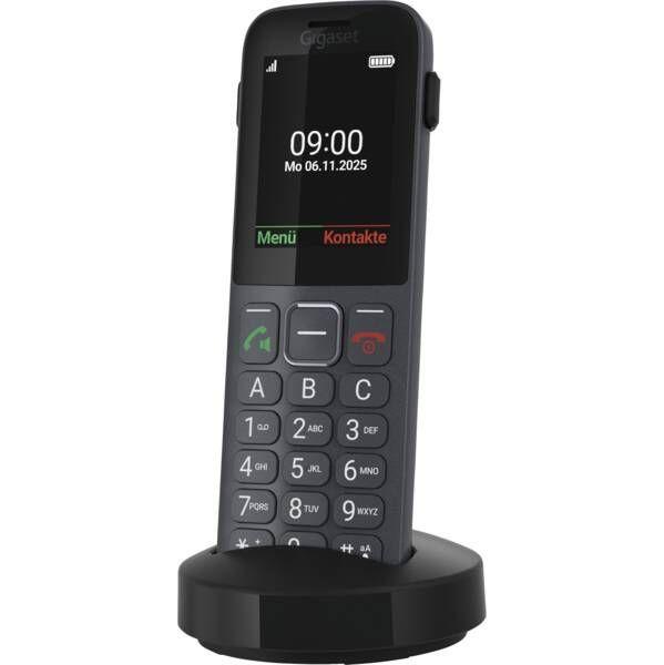 Telefone Móvel GIGASET COMFORT 600 SIM (2,4" - SIM único - 240 x 320 pixels - Preto e Cinzento) — miniatura 4