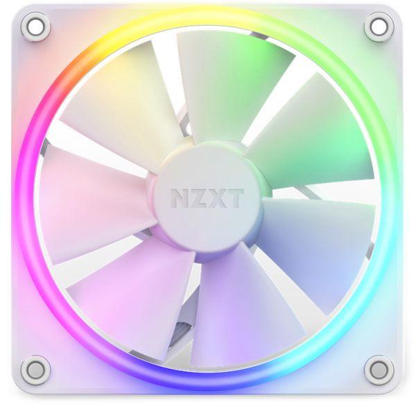 Ventoinha NZXT F120 RGB Triple Pack RF-R12TF-W1 (Plástico e borracha - RGB multicolor - 2,16 W - Branco), miniatura 3