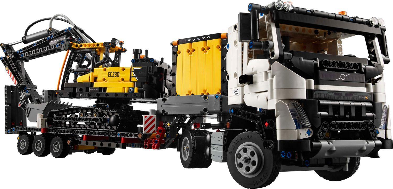 LEGO 42175 Technic Camião Volvo FMX e Escavadora Elétrica EC230 (10+ anos - 2274 peças)