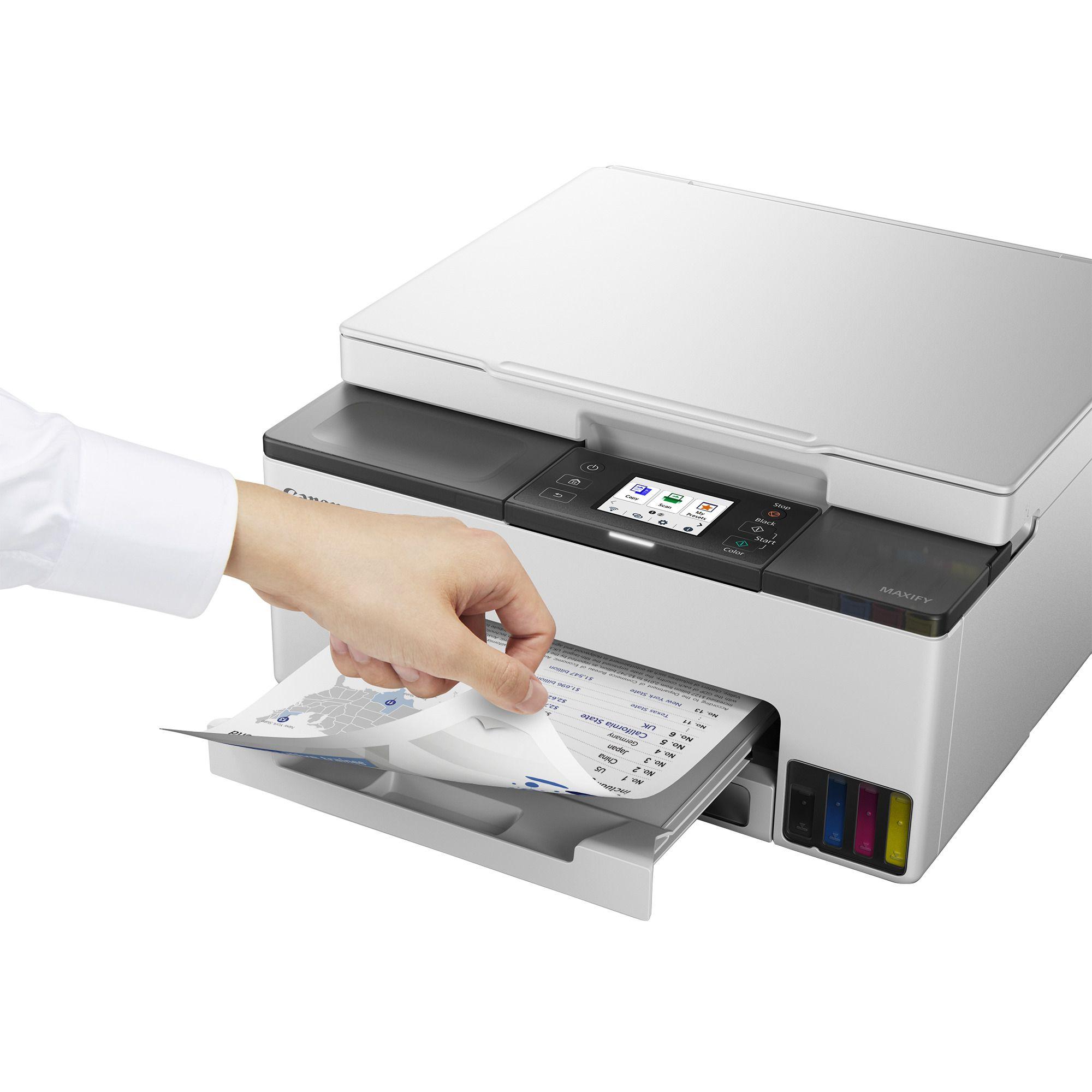 Impressora Multifunções CANON MAXIFY GX1050 (A4 - Impressão a cores - 250 folhas - Branco e Preto) — miniatura 6