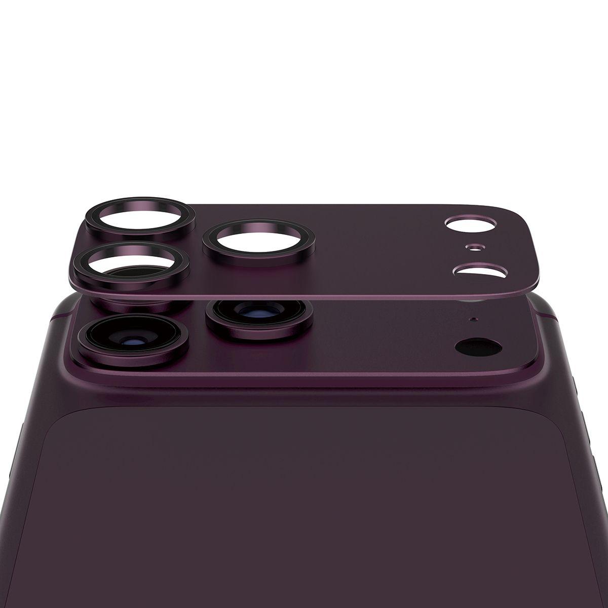 Protetor de Lentes de Câmara PANZERGLASS Fender (Apple iPhone 18 Pro - Silicone - Cereja Escuro)