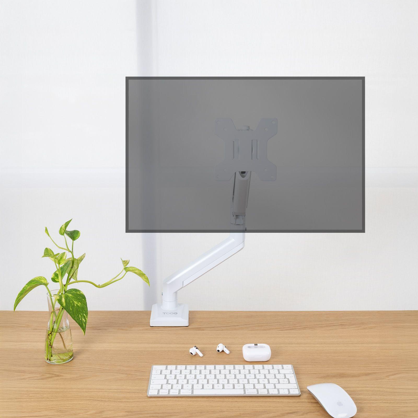 Suporte de Monitor TOOQ DB1334TNR-W (13-34" - VESA 100x100 mm - Branco), miniatura 3