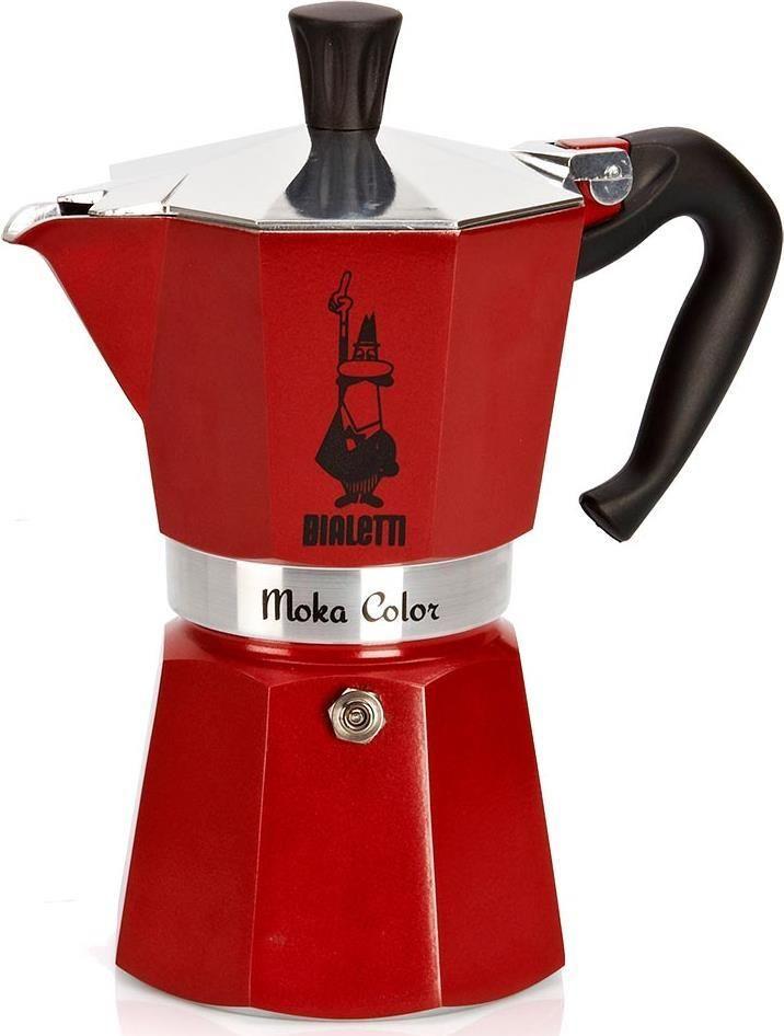 Cafeteira Italiana BIALETTI Moka Express 3T (Café moído - Vermelho)