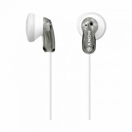 Auscultadores SONY MDR-E9LP (Com fios - Intra-aural - 13,5 mm - Branco e Cinzento)