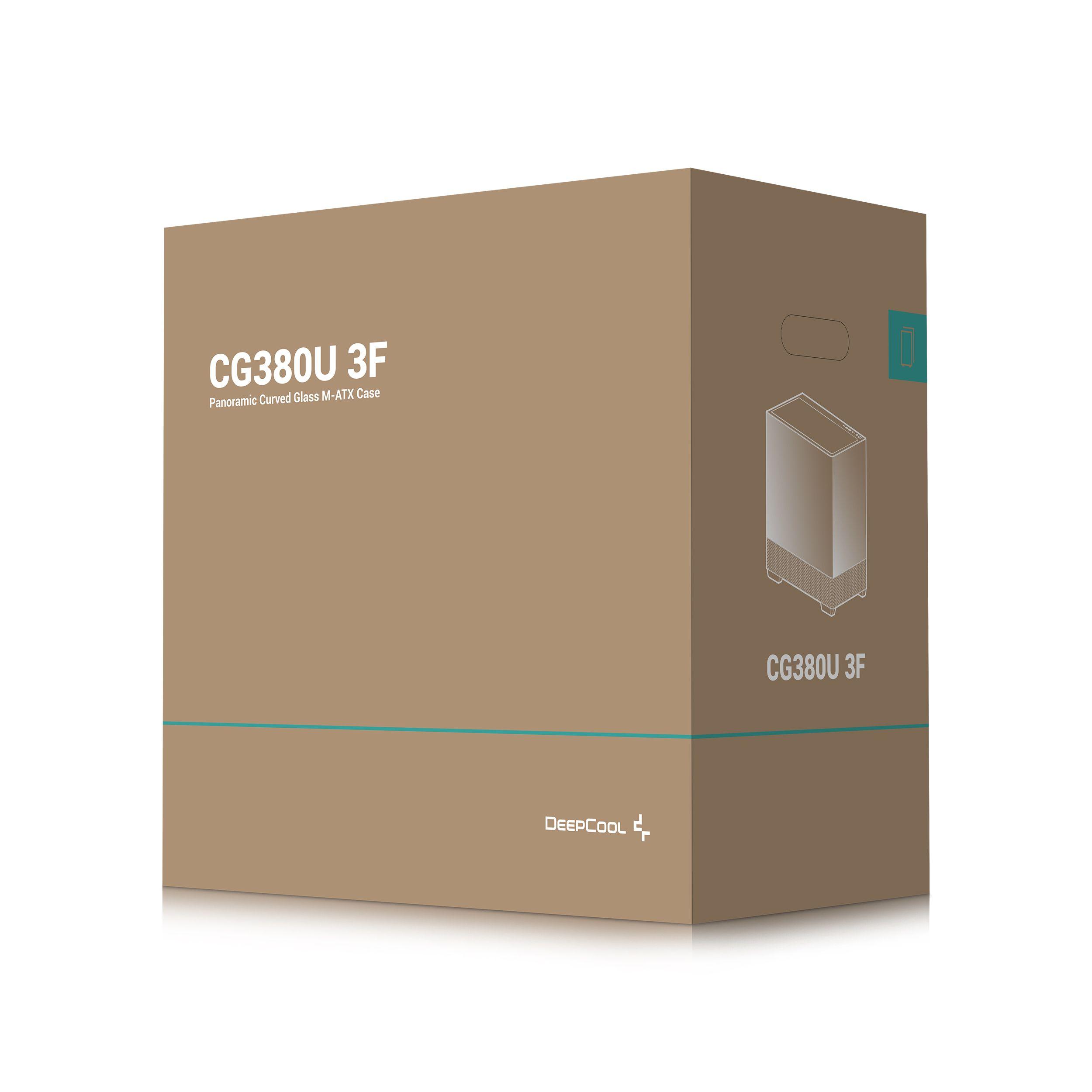 Caixa PC DEEPCOOL CG380U 3F (ITX, micro ATX - Tower - ITX, Micro-ATX - Preto) — miniatura 9
