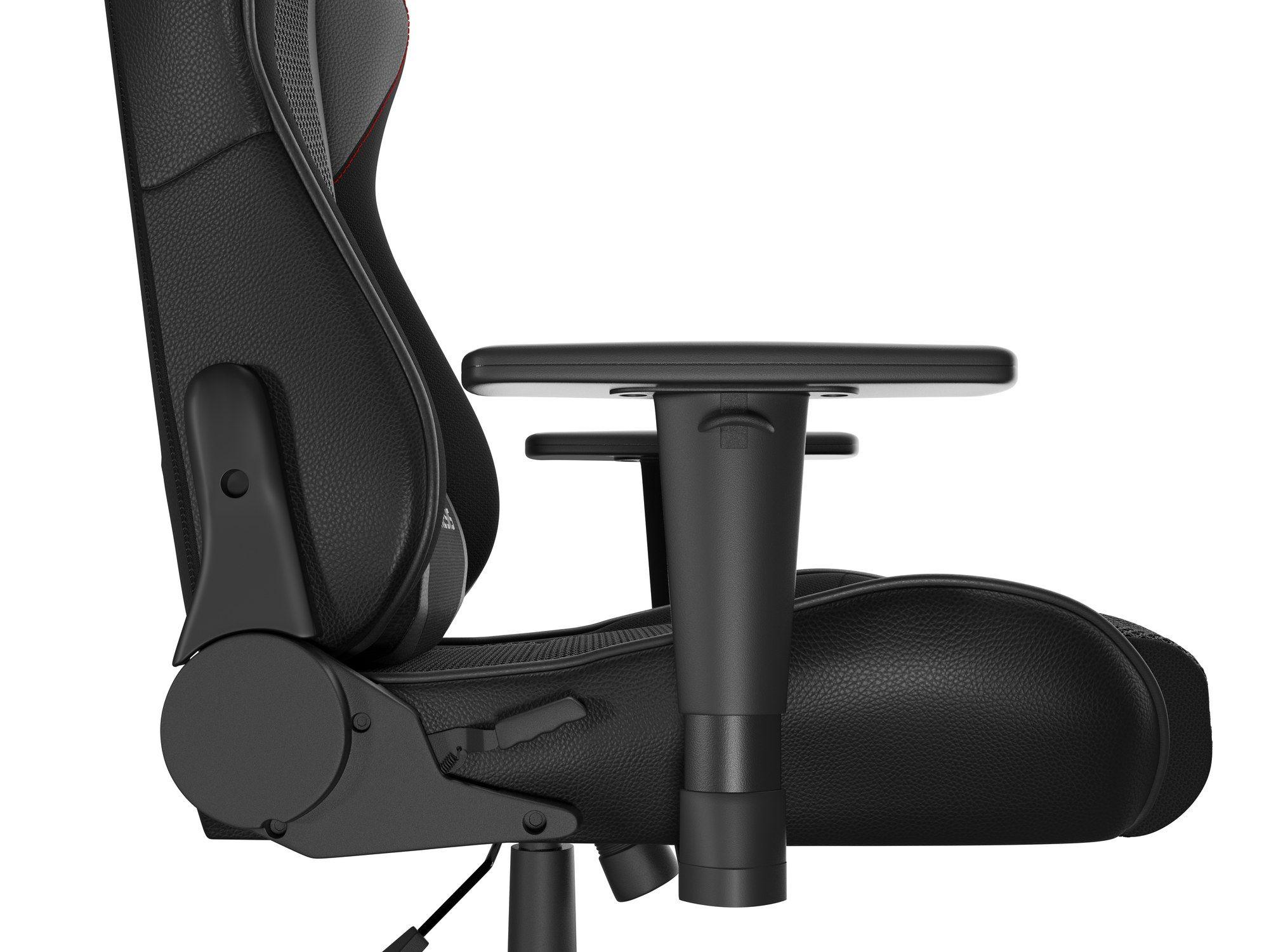 Cadeira Gaming GENESIS Nitro 440 G2 (120 kg - 7 cm - Tecido, Imitação de pele - Preto/Cinzento) — miniatura 7
