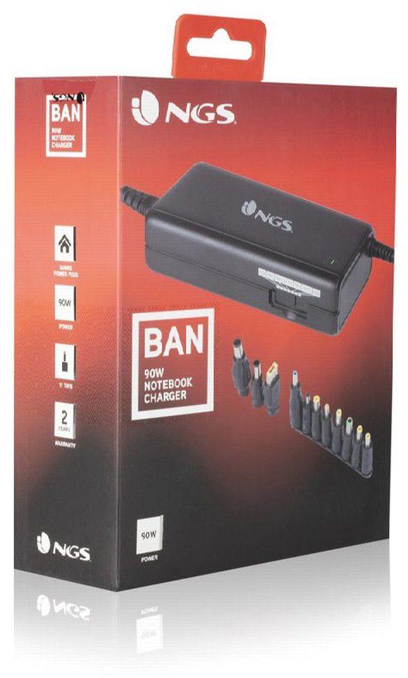 Carregador de Portátil NGS Ban (Qualquer marca - Preto) — miniatura 4