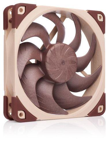 Ventoinha para Caixa de PC NOCTUA NF-A12x25 G2 LS-PWM (Polímero de Cristal Líquido - 1,8 W - Preto e Bege)
