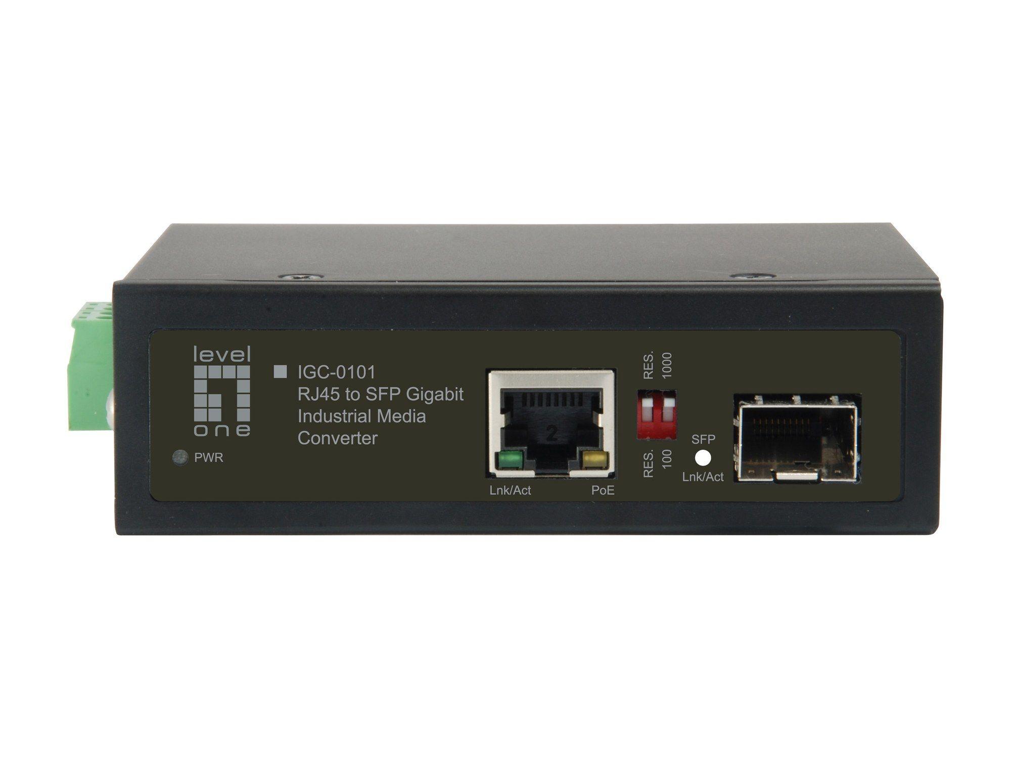 Conversor de Rede LEVELONE IGC-0101 (Gigabit Ethernet - 10, 100, 1000 Mbit/s) — miniatura 3