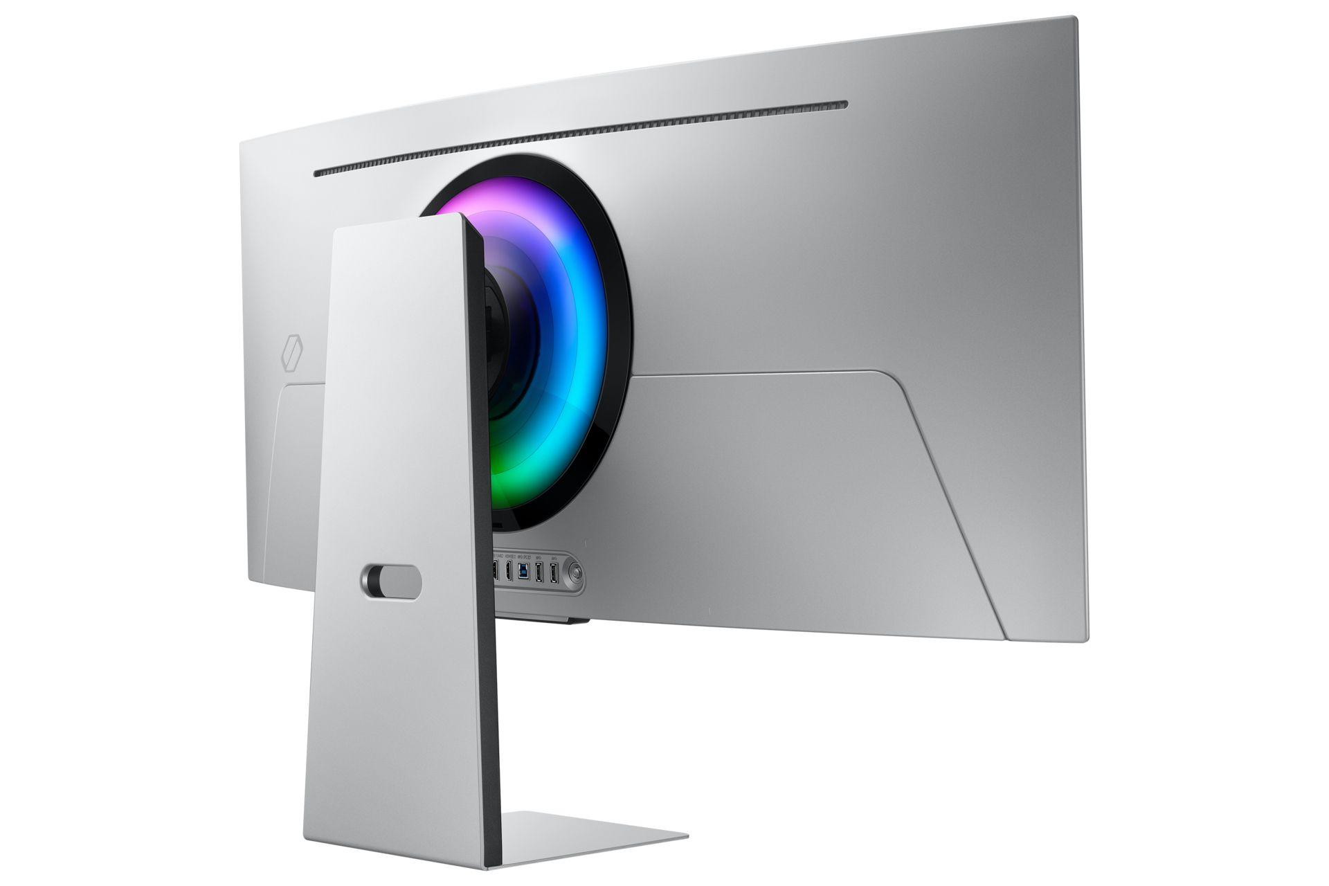 Monitor SAMSUNG Odyssey OLED G8 G85SD (34" - OLED - 175 Hz - Prateado) — miniatura 5