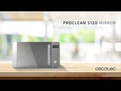 Micro-ondas com Grelhador Independente CECOTEC ProClean 5120 (700 W - 800 W - 20 l - Inox) — miniatura 5
