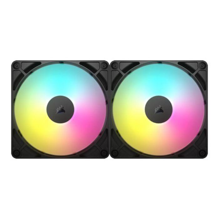 Ventoinhas para Caixa PC CORSAIR RS140 ARGB PWM (ARGB de 5 V - Preto), miniatura 2