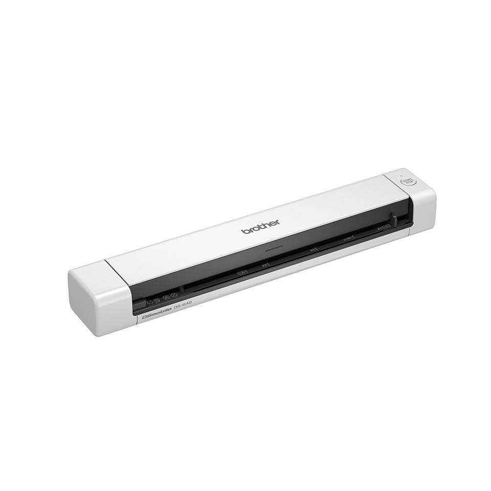 Scanner Portátil BROTHER DS-640 (Micro-USB - Micro-USB B - Preto e Branco) — miniatura 3