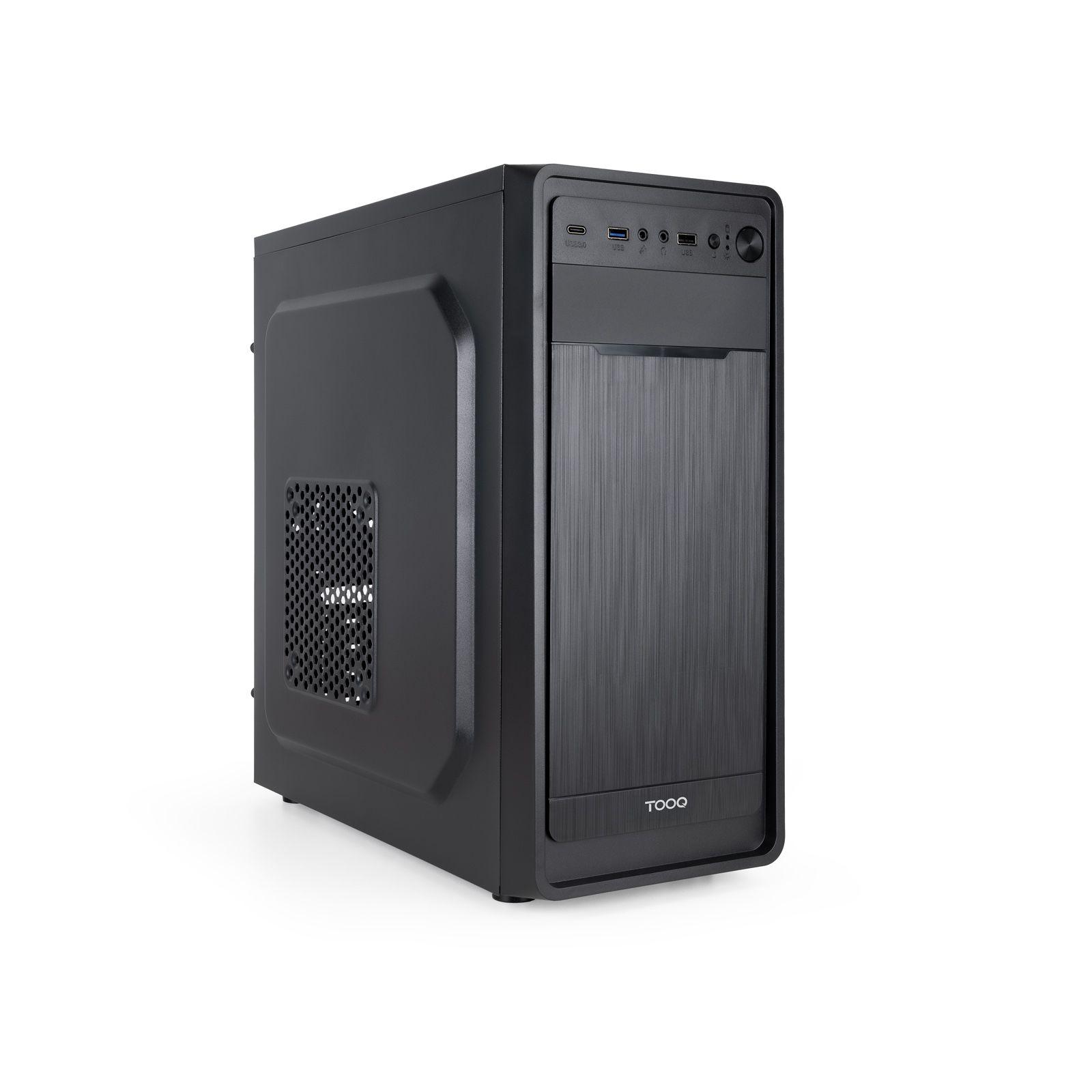 Caixa ATX TOOQ TQC-5701-SP (ATX, Micro ATX, Mini-ITX - Midi Tower - SPCC - Preto)