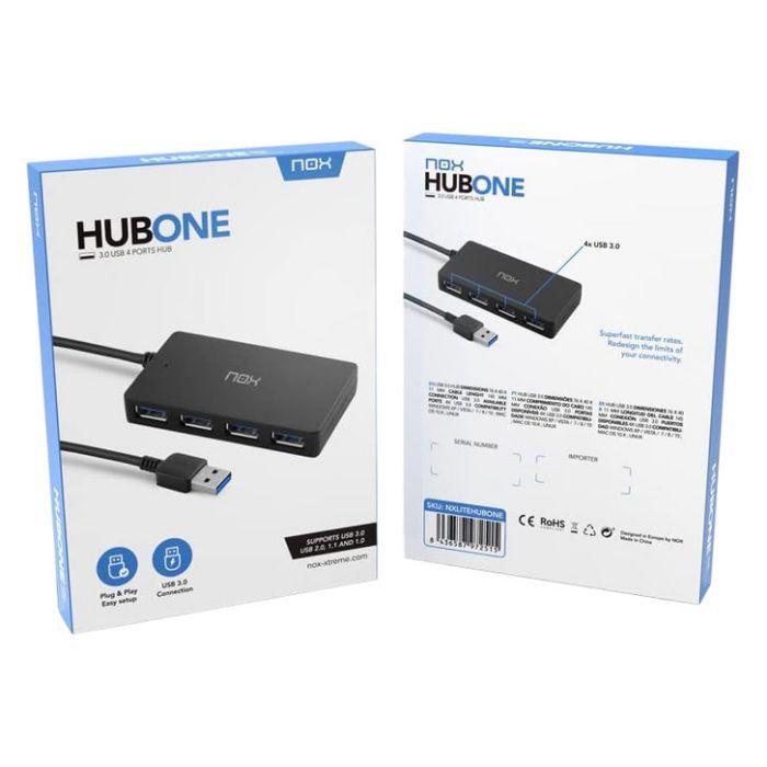 Hub USB NOX Lite Hub One (Preto) — miniatura 4