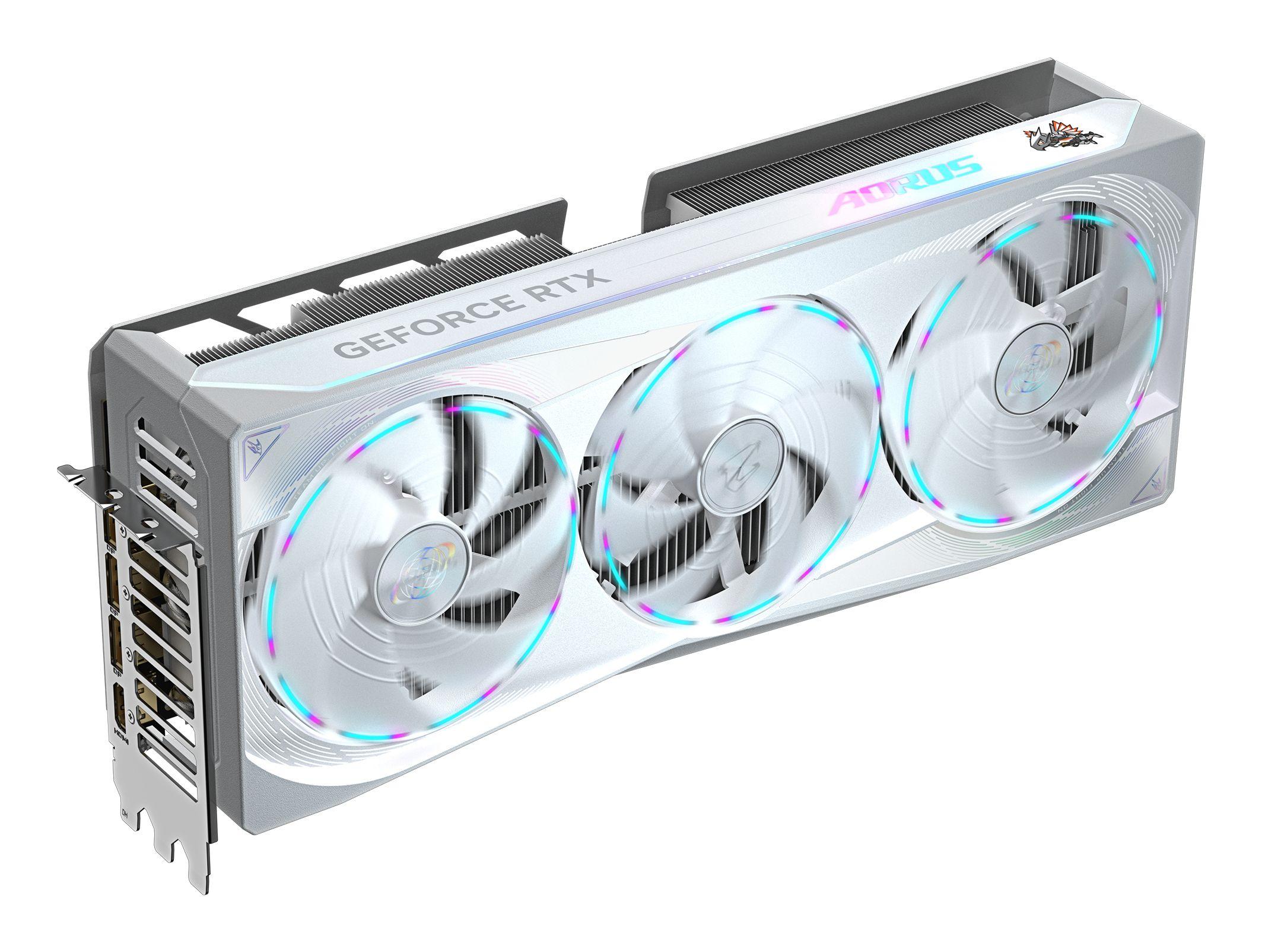 Placa Gráfica GIGABYTE AORUS GeForce RTX 5080 MASTER ICE 16G (GeForce RTX 5080 - 16 GB - 256 bit - Branco), miniatura 5