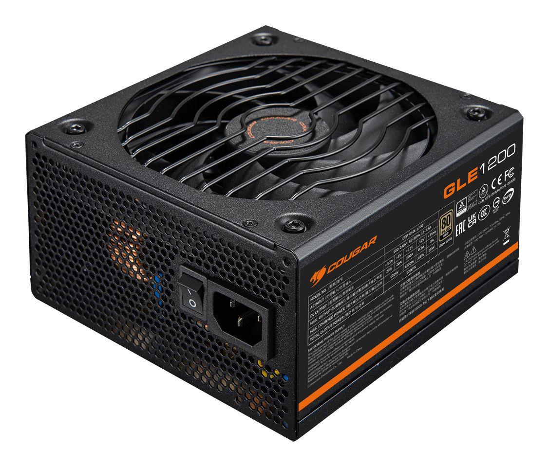 Fonte de Alimentação COUGAR CGRGLE-1200 (ATX - 1200 W - 80 PLUS Gold - Preto), miniatura 2