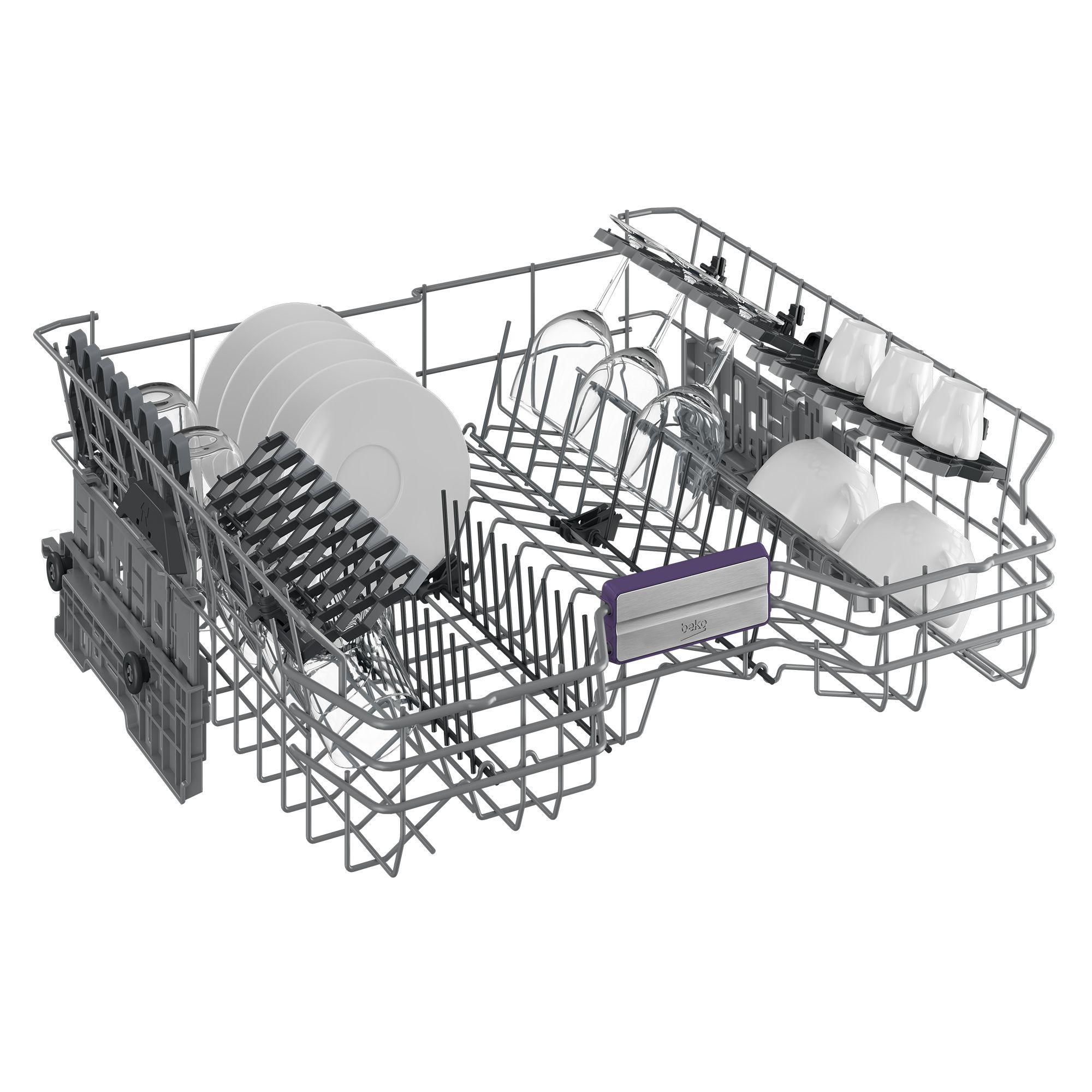Máquina de Lavar Loiça Encastre BEKO BDIN38650C (16 talheres - B - 9,5 l - Classe B), miniatura 5