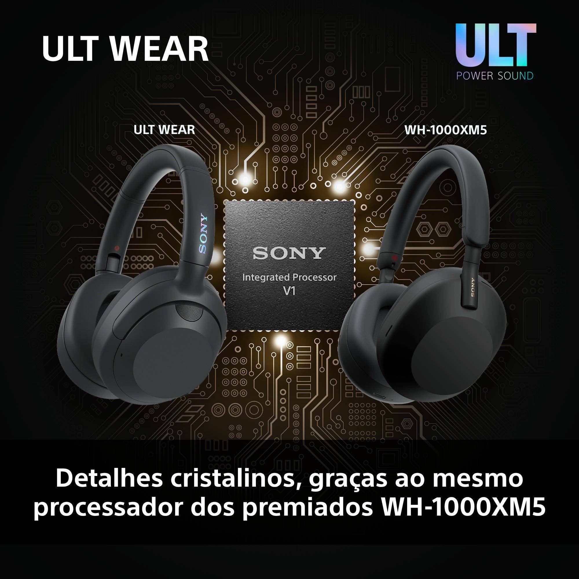 Auscultadores SONY WH-ULT900N (Circum-aural - 4 cm - 5-20000 Hz - Branco), miniatura 5
