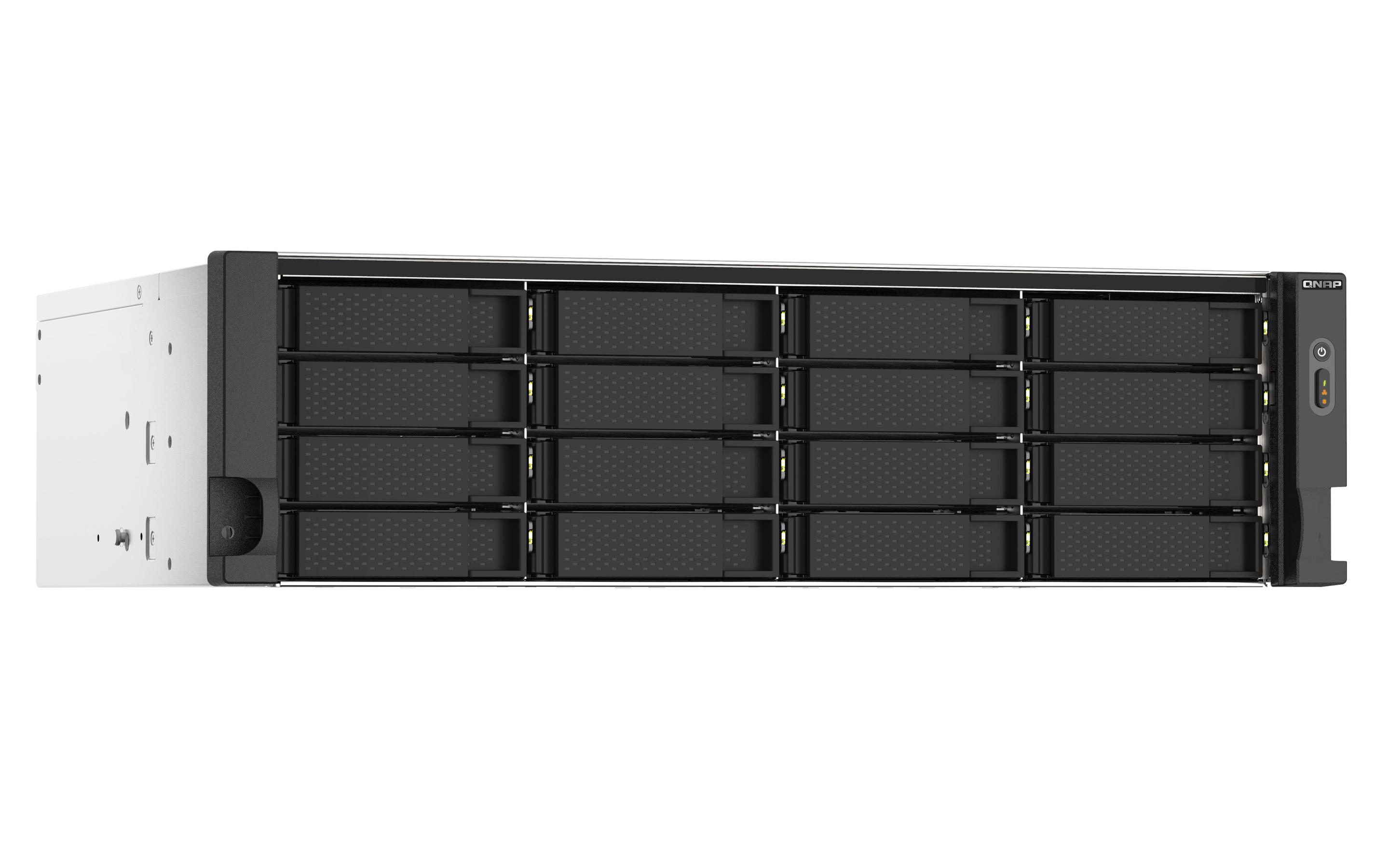 NAS QNAP TS-1673AU-RP-16G (Serial ATA II, Serial ATA III - 16 GB - 16 baias - Preto e Cinzento), miniatura 5
