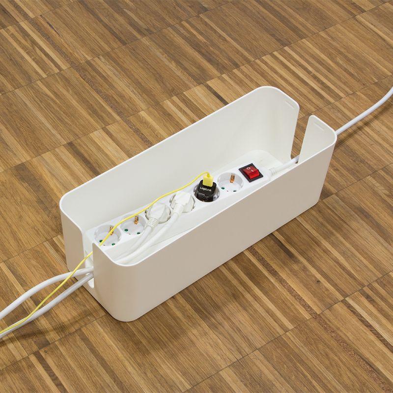 Caixa de Organização de Cabos LOGILINK KAB0063 (Branco) — miniatura 4