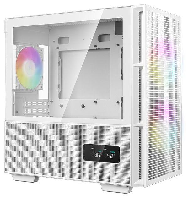 Caixa PC Micro-ATX DEEPCOOL CH360 Digital (micro ATX, Mini-ITX - Micro Tower - Micro-ATX, Mini-ITX - Branco) — miniatura 2