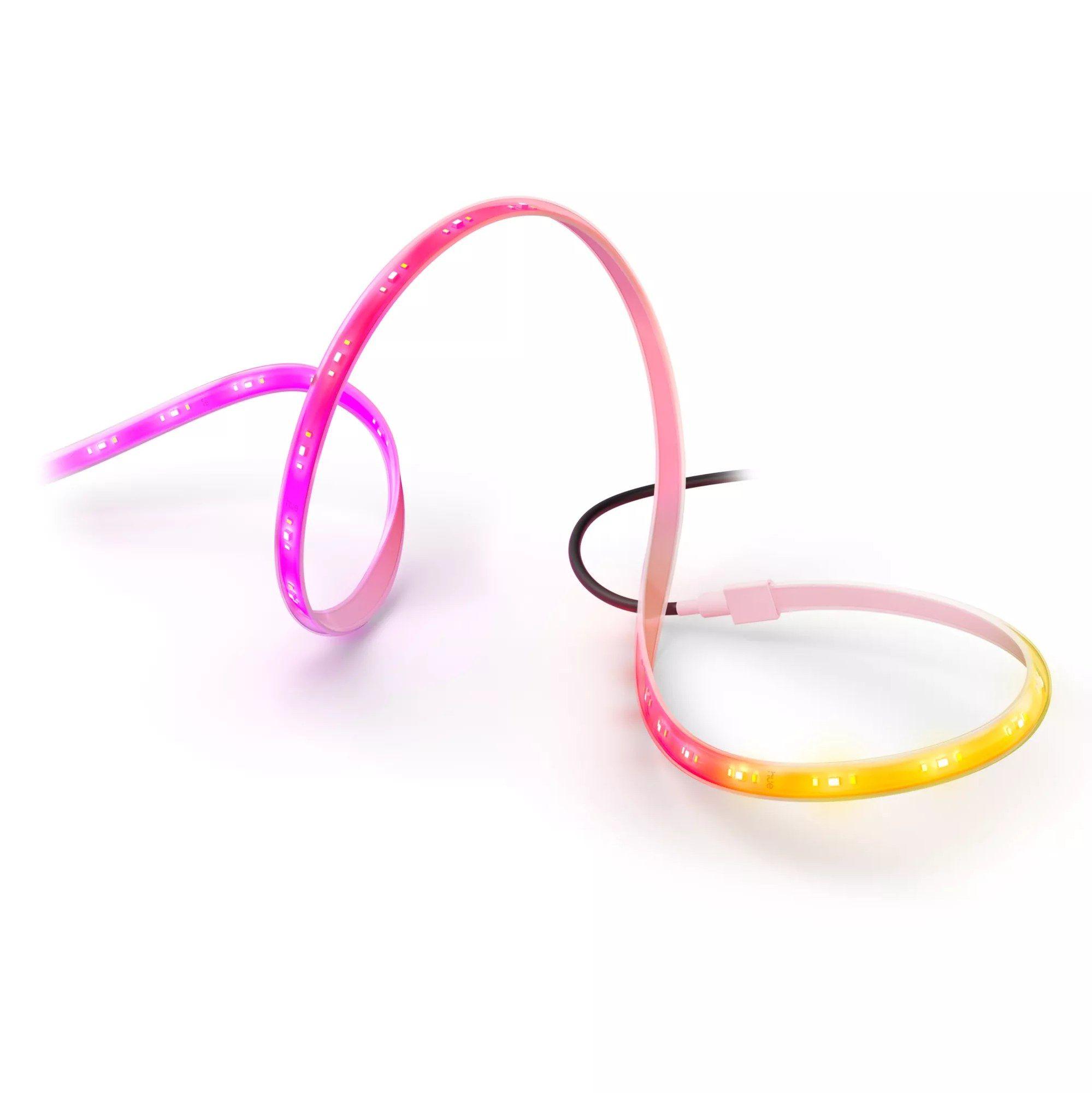 Fita LED Inteligente de Exterior PHILIPS Hue Flux Outdoor Lightstrip 5m (Silicone - Branco)