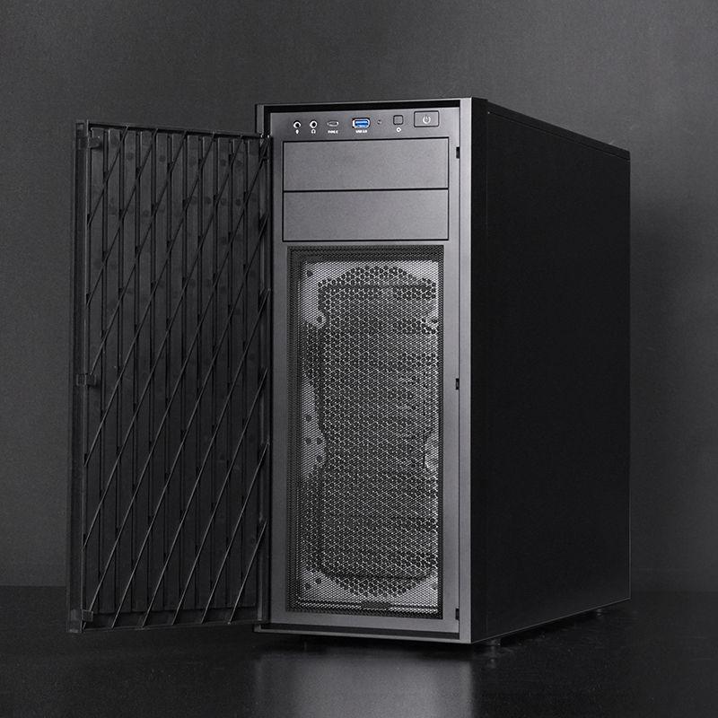 Caixa de Computador CHIEFTEC BW-01B-OP (ATX, Mini-ATX, Mini-ITX - Midi Tower - SGCC - Preto) — miniatura 16