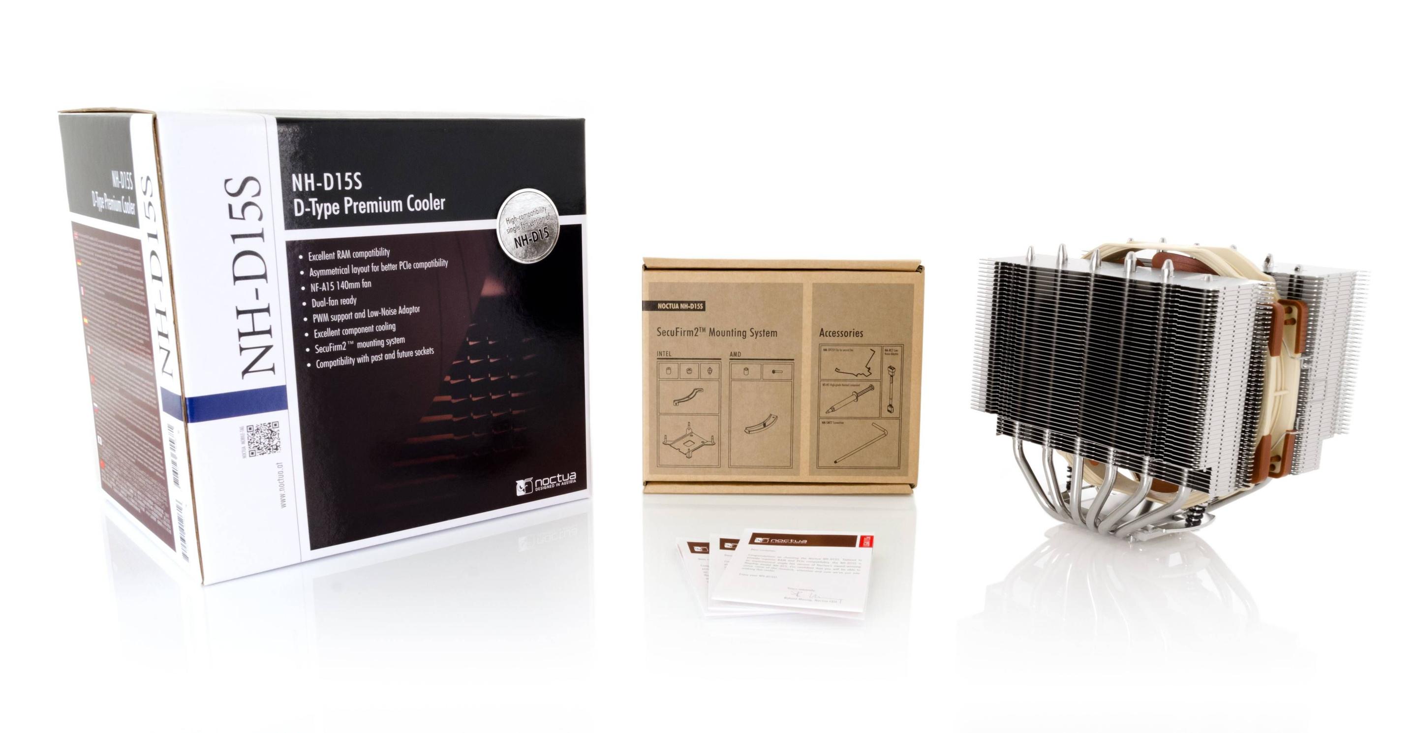 Cooler CPU NOCTUA NH-D15S (140 mm - 1500 RPM - Altura 16,5 cm - Metálico e Cobre), miniatura 4