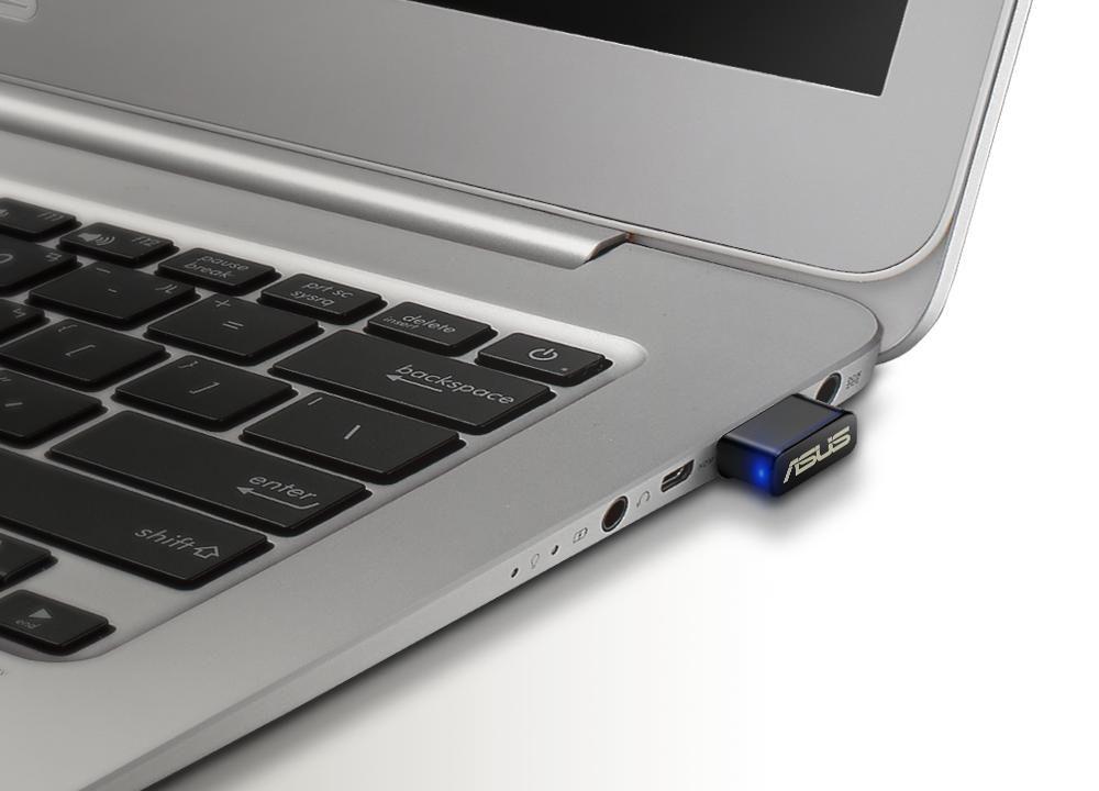 Adaptador USB Wi-Fi ASUS USB-AC53 Nano (Wi-Fi 5 - 867 Mbit/s - Banda dupla - Preto), miniatura 5