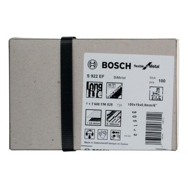 Lâmina de Serra Sabre BOSCH S 922 EF (Bimetal - 150 mm), miniatura 2