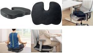 Almofada Ortopédica LOGILINK EO0089 (Espuma Viscoelástica - Preto)