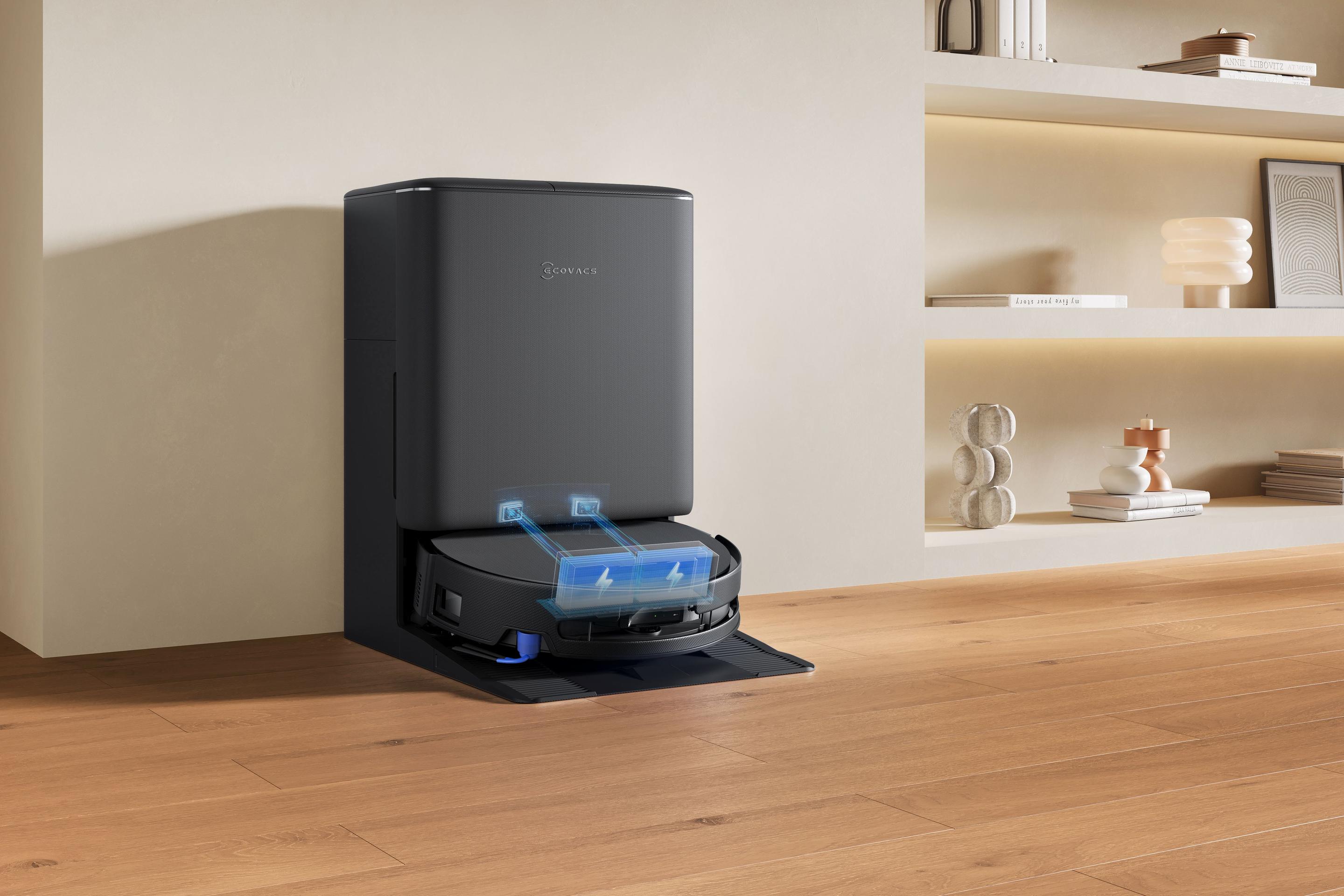 Robot Aspirador ECOVACS DEEBOT T90 PRO OMNI (30000 Pa - 0,25 l - 350 min - Preto), miniatura 32