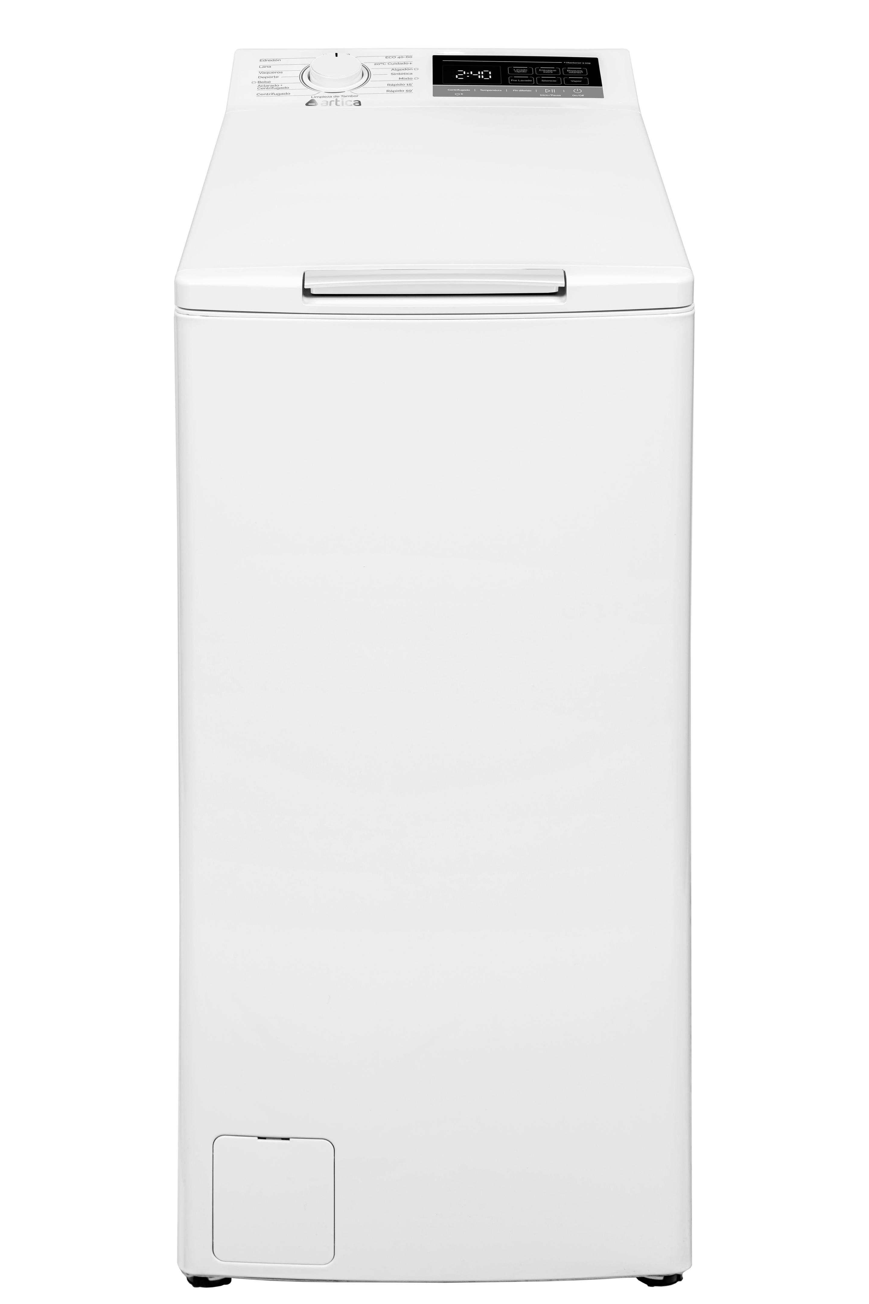 Máquina de Lavar Roupa ARTICA AL71200CTB (1200 RPM - Altura 87,5 cm - 88 cm - Branco)