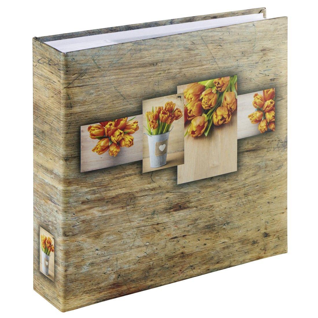 Álbum de Fotografias HAMA Rustico (Laranja)