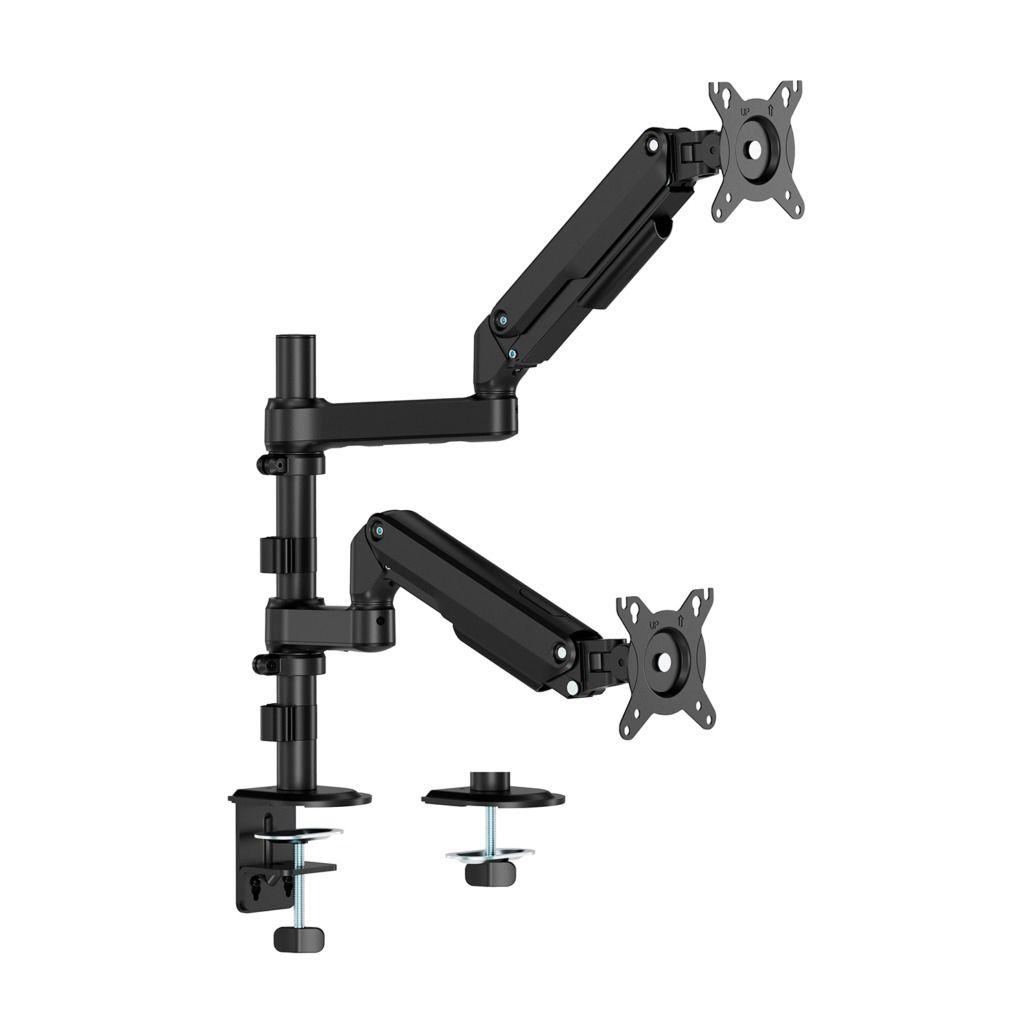 Suporte de Secretária AISENS DT32TSR-453 ECO (100 x 100 mm - 75 x 75 mm - 81,3 cm - Preto)