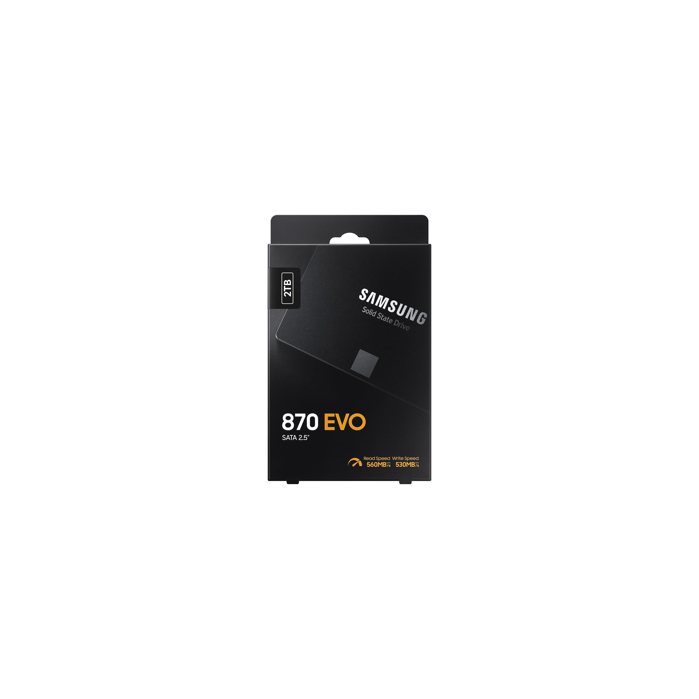 SSD SAMSUNG 870 EVO MZ-77E2T0B/EU (2 TB - 2.5" - Serial ATA III - Preto) — miniatura 9