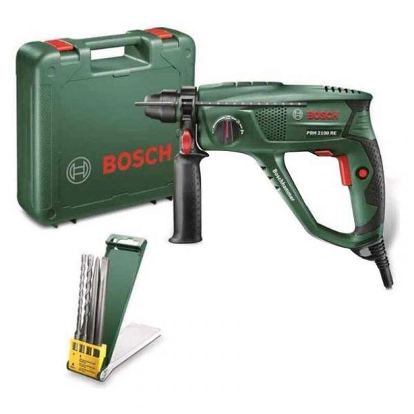 Martelo Perfurador BOSCH PBH 2100 RE (Verde e Preto), miniatura 2