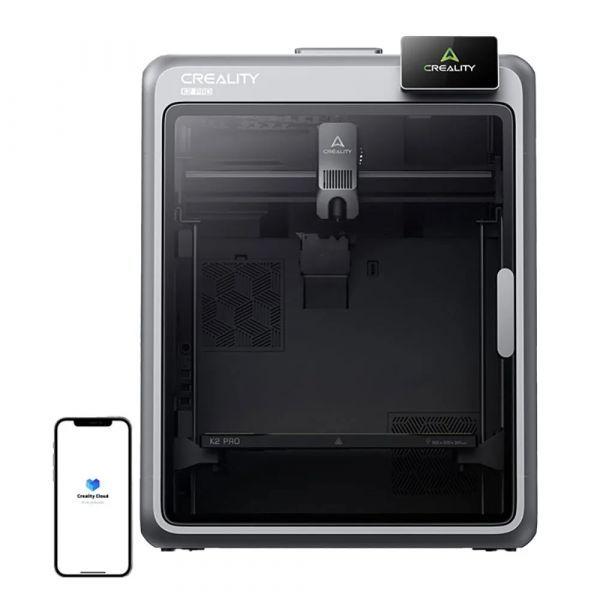 Impressora 3D Fechada CREALITY K2 Pro (FFF / FDM / LPD - 2,4 GHz / 5 GHz - USB, Ethernet, Wi-Fi - Transparente) — miniatura 2