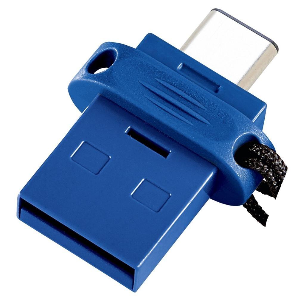 Pen USB VERBATIM Store 'n' Go Dual Drive 49967 (USB-A / USB-C - USB Type-A / USB Type-C - USB 3.2 Gen 1 - Azul)