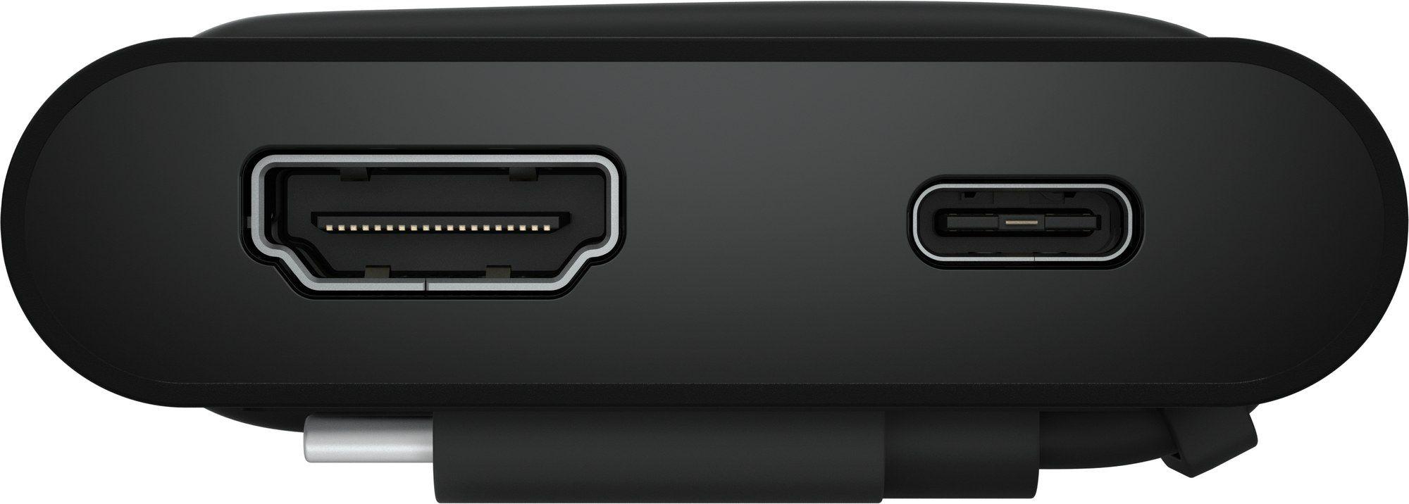 Hub USB-C de Viagem DELL DA225 (Windows 11 - Com fios - Preto), miniatura 4