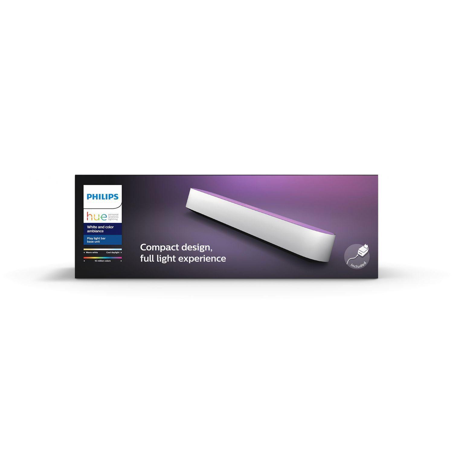 Barra de Luz Inteligente PHILIPS Hue Play LED WACA 1x Basic (Sintético - Branco) — miniatura 9