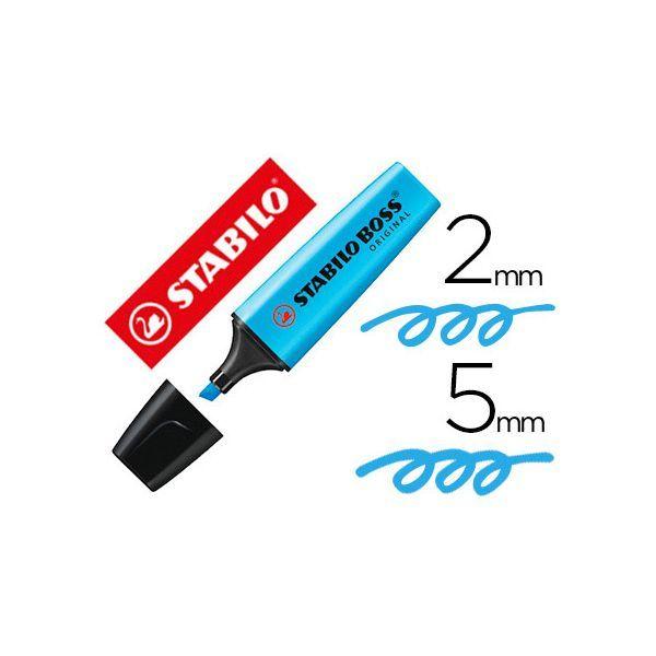 Marcador Fluorescente STABILO BOSS ORIGINAL 70 (Azul), miniatura 2