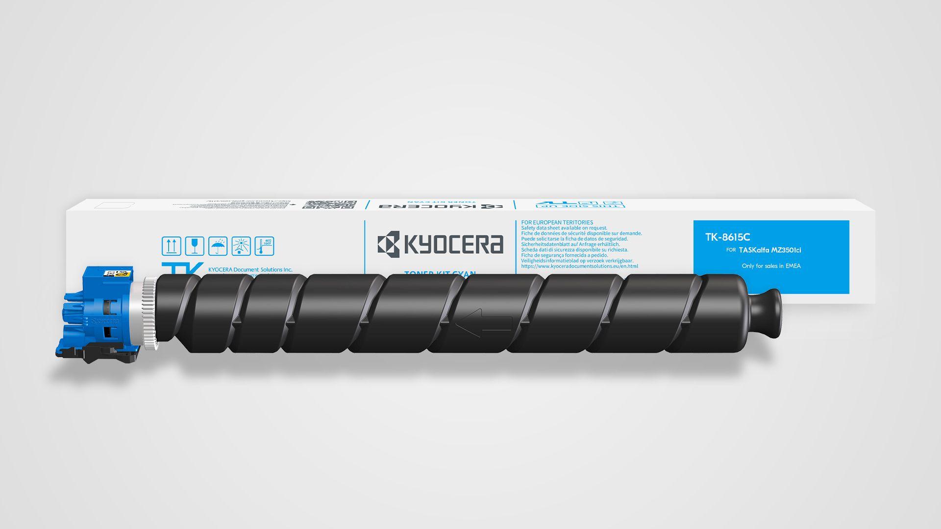 Toner KYOCERA TK-8615C (24 000 páginas - Ciano)