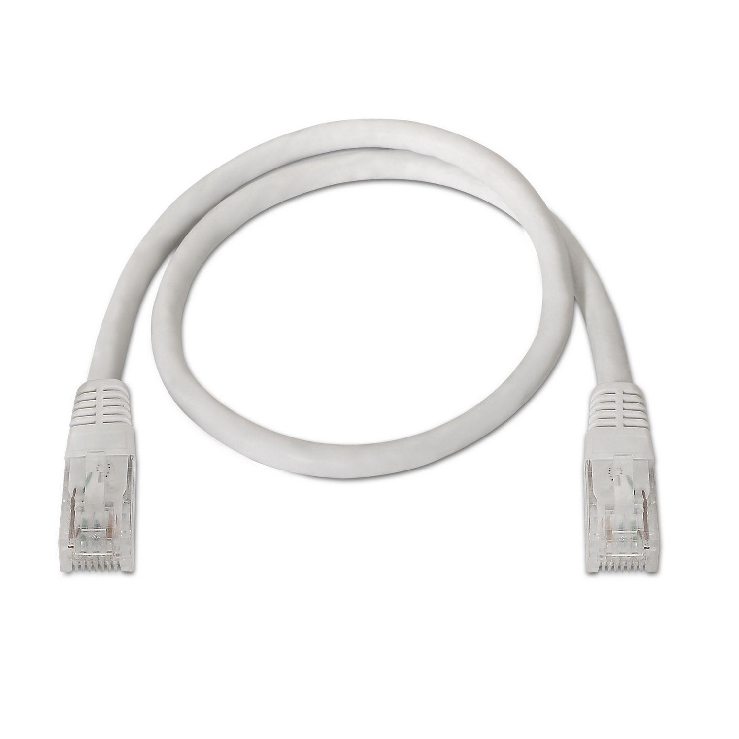Cabo de Rede AISENS A135-0251 (2 m - Cat6 - RJ-45 - Branco) — miniatura 2