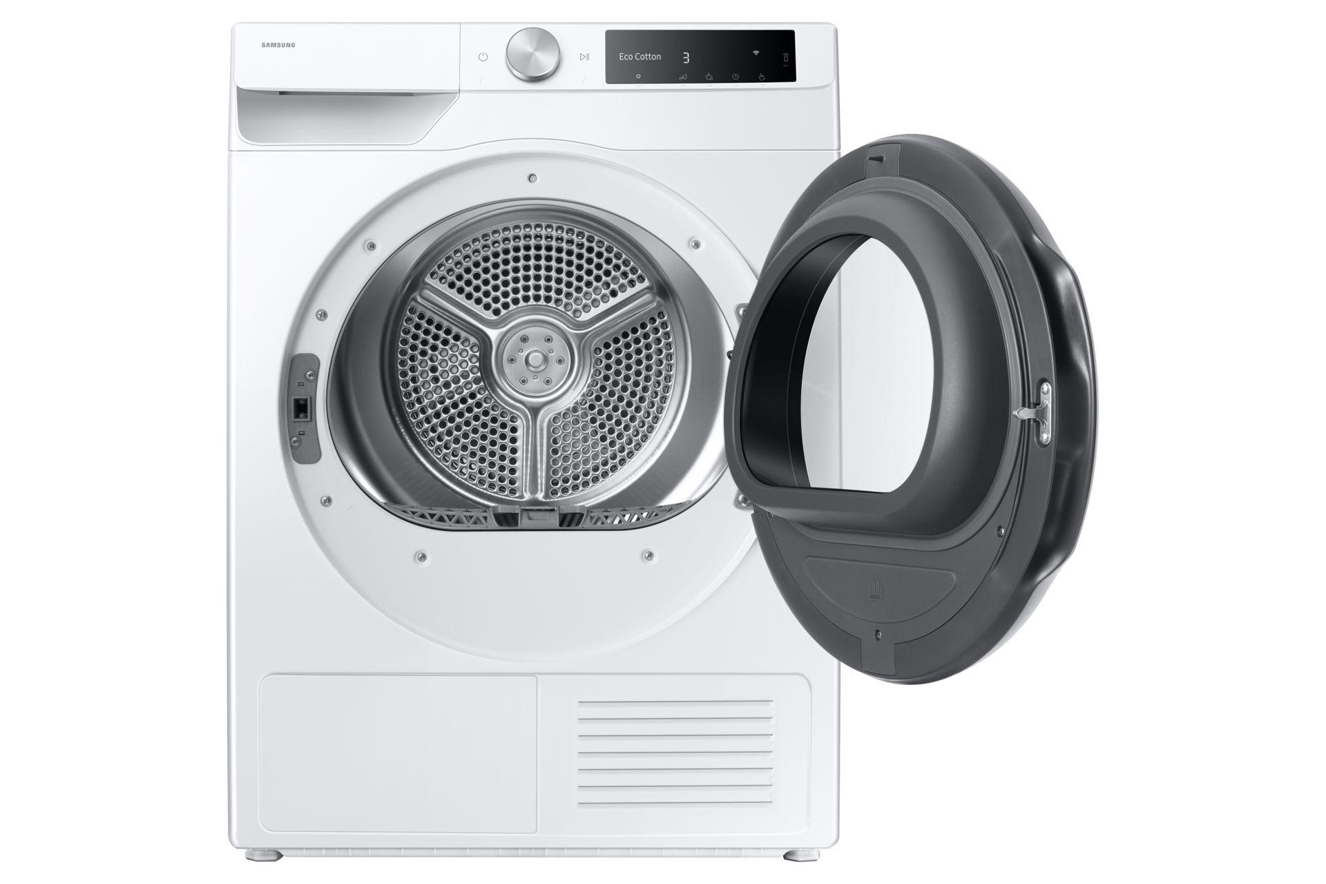 Máquina de Secar Roupa Independente SAMSUNG DV90DG6845LEU3 (9 kg - Bomba de calor - Direita - Branco), miniatura 6