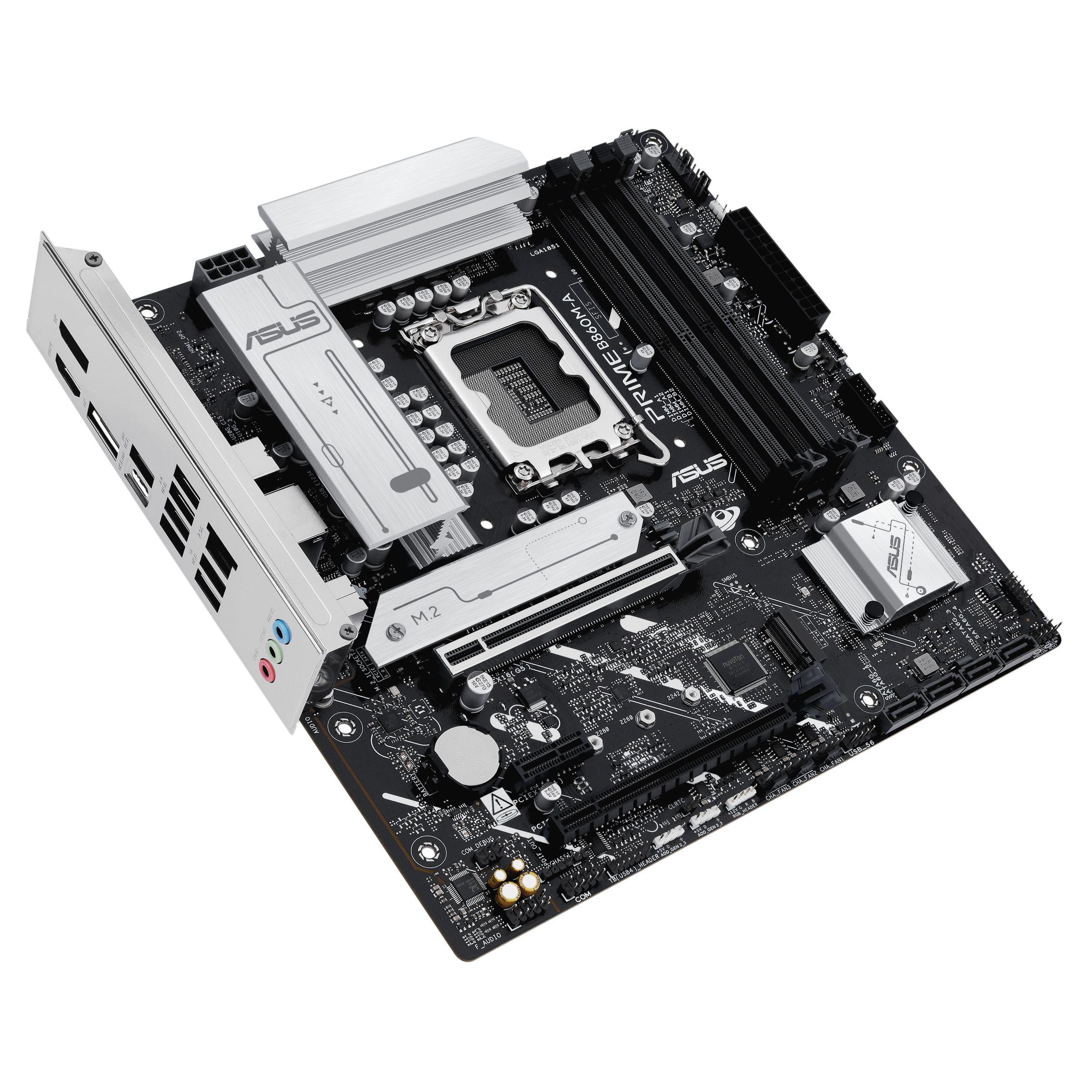 Motherboard ASUS PRIME B860M-A-CSM (LGA 1851 (Socket V1) - Intel Core Ultra - micro ATX - Multicor), miniatura 6