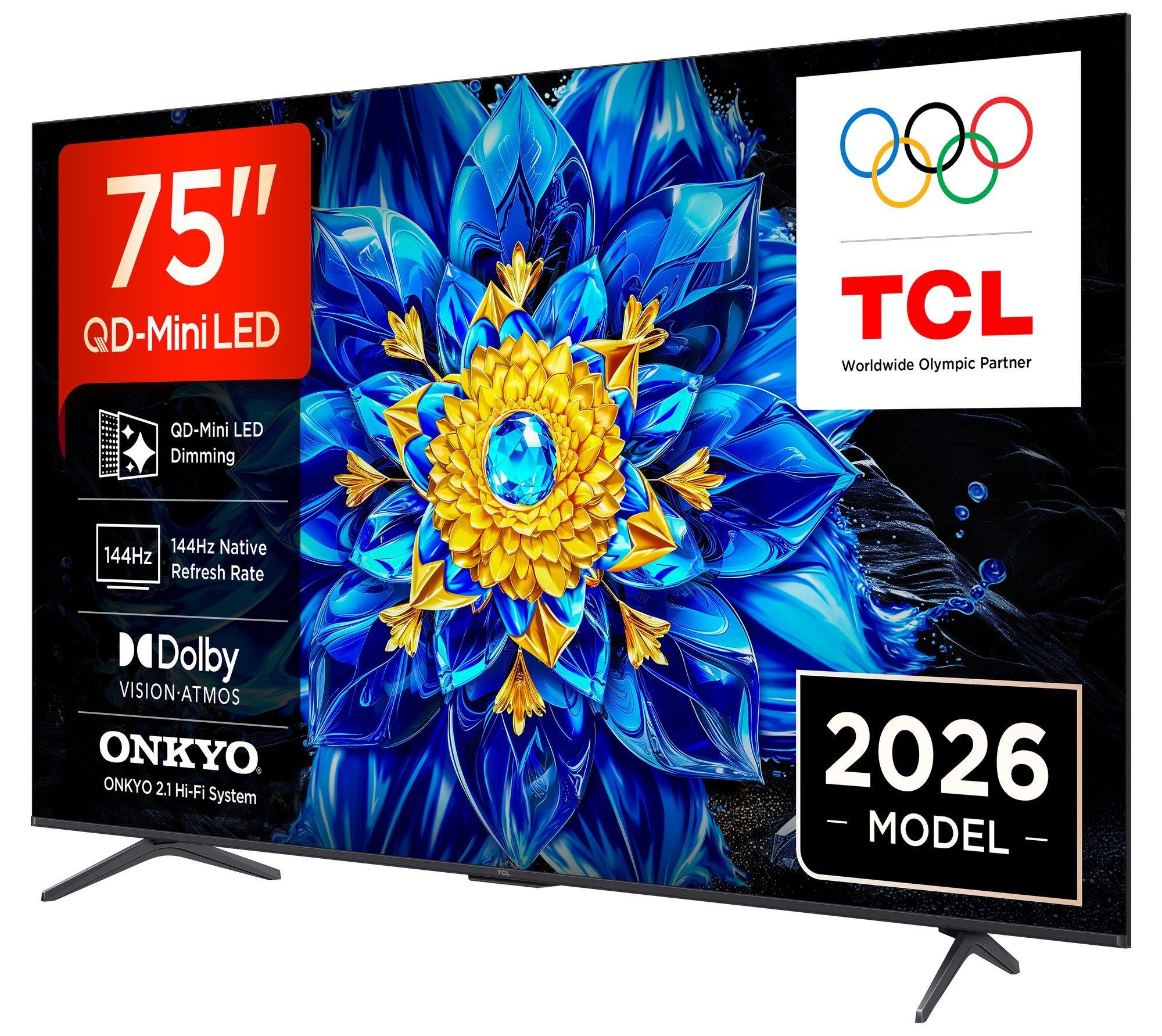 Televisão TCL TV 75P8L (QD-Mini LED - 3840 x 2160 pixels - Mini LED - Preto) — miniatura 4