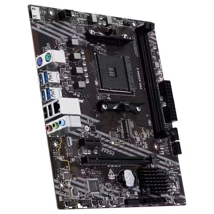Motherboard MSI PRO A520M-S (AM4 - Micro ATX - Micro-ATX) — miniatura 4