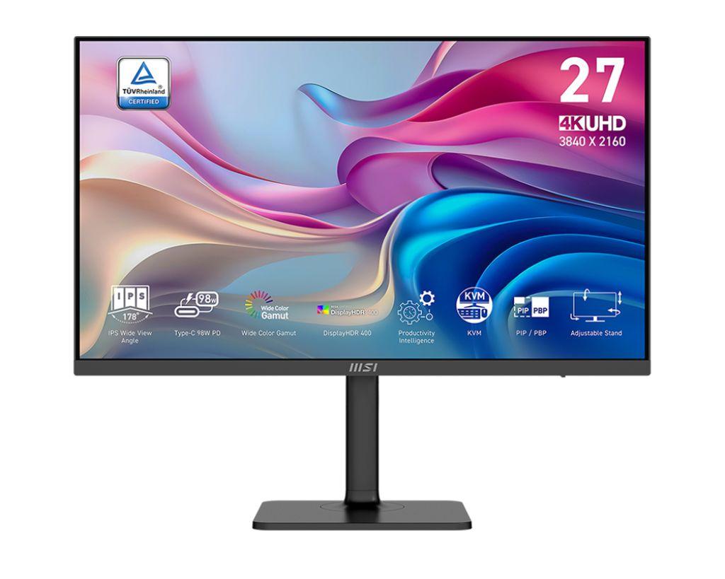 Monitor MSI Modern MD272UPHGDE (27" - IPS - 60 Hz - Preto)